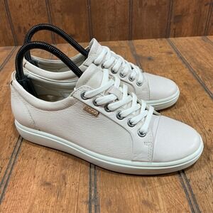 Ecco Soft 7 Womens Light Pink Casual Low Top Walking Shoes Sneakers Size 36/5 US